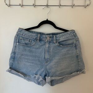 Garage Denim Mom Shorts